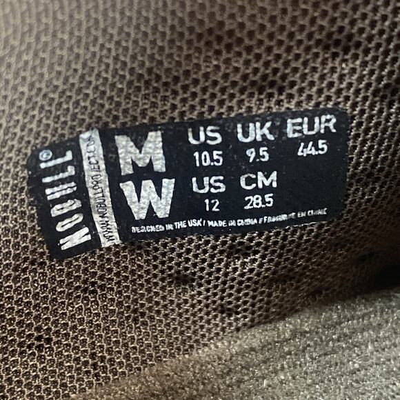 Nobull Matryx Trail Runner Mens Brown Size 10.5 Athletic Running Shoes Sneakers - Picture 8 of 9